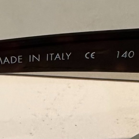 New Vintage Calvin Klein Oval Sunglasses in Dark Tortoiseshell (NWT) main image 5